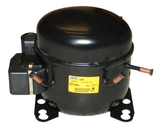Compressor ACC - GP12FB, LBP - R134a, 1/3HP, 220-240V/1/50Hz (has been replaced by GPY12LA, will also be supplied)