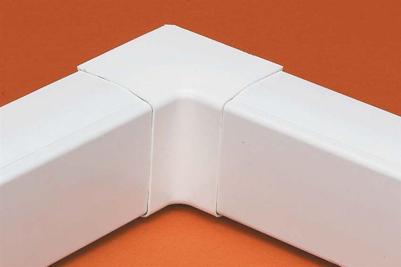 Optimal-Duct OD-110 narożnik wewnętrzny 90° - RAL9003 10 sztuk w opakowaniu zbiorczym