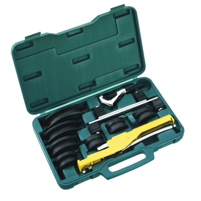 Refco 4666076 Dobladora de tubo tipo ballesta TELL-7 para tubo CU blando de 1/4"-7/8