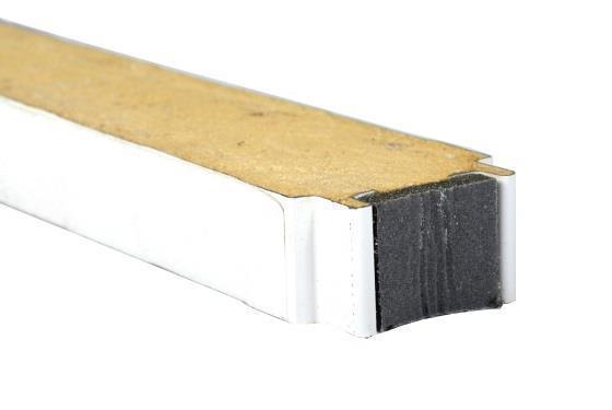 PUR panel 50 - cut length L = 2500 mm, width 1000 mm
