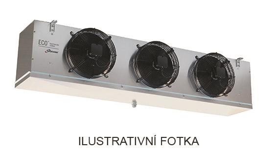 Evaporator ECO - Luvata GCE353A4ED, 15.05 kW (dT 8 st., R404) with defrosting