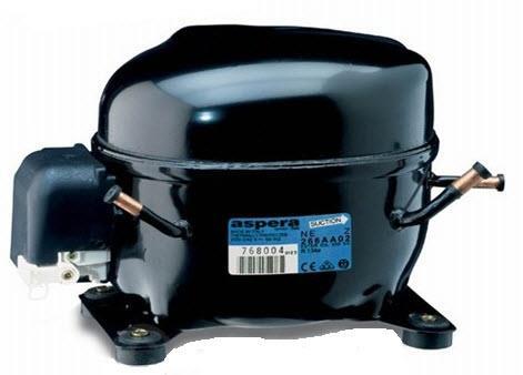 Sprężarka Aspera Embraco NE2121Z, LBP - R134a, 220-240V, 50Hz