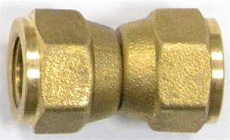 Tuerca doble 1/4" WIGAM US4-4 ? Precio unitario (PU=100 uds.)