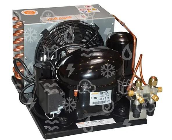 Condensing unit Aspera UEMT2130GK, LBP - R404A, 230 V, 50 Hz R134a, HMBP, CG, CGE80TG3N