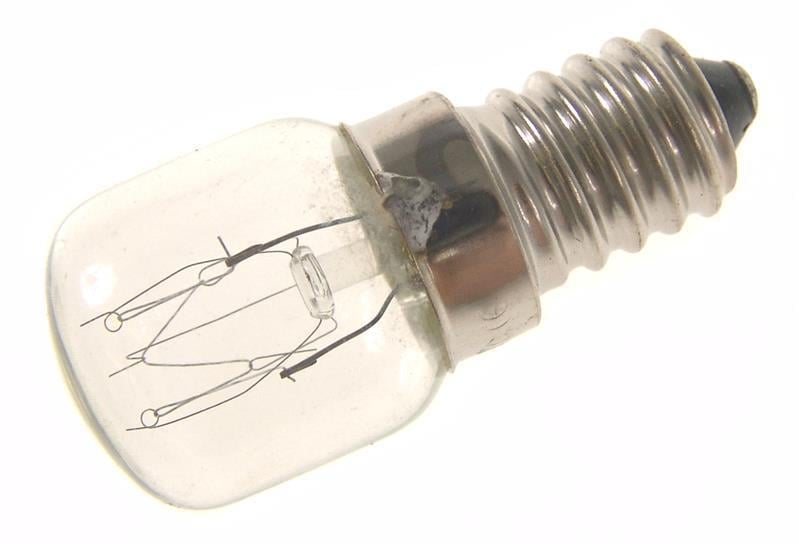 light Bulb 15W - E14 (d = 22 mm, h = 47 mm), NT is small for suitable 300 ° C ambient temperature.
