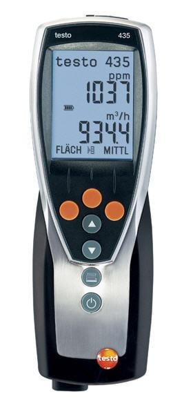 testo 435-3, dispositivo de medición multifuncional con medición de presión diferencial integrada
