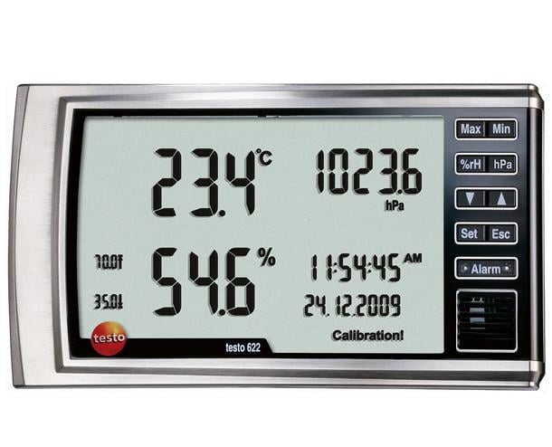 testo 622, hygrometer with pressure display