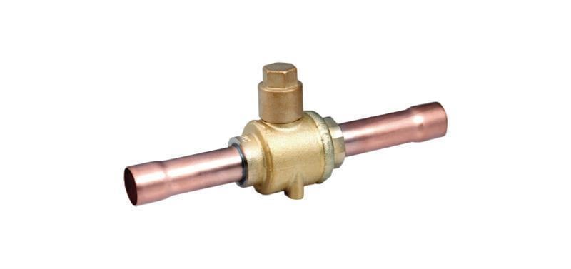 Ball valve Sanhua - 1 1/8" ODF, kv 50, SBV (M)-A9YHSY-1-S, without service connection