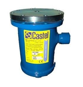 Mechanical suction Line Filter Castel 4411/9C, 1 cylinder, 1.1/8” ODS (28mm)