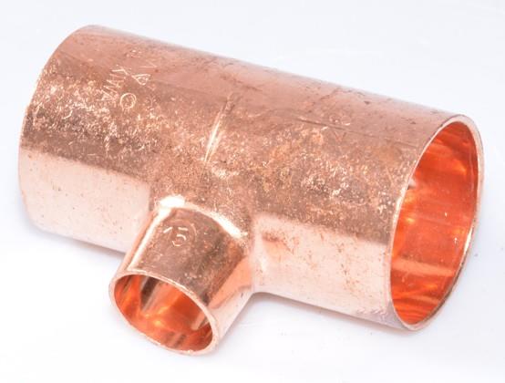 Copper Tee Riduce i / i / i 28-15-28 mm, 5130