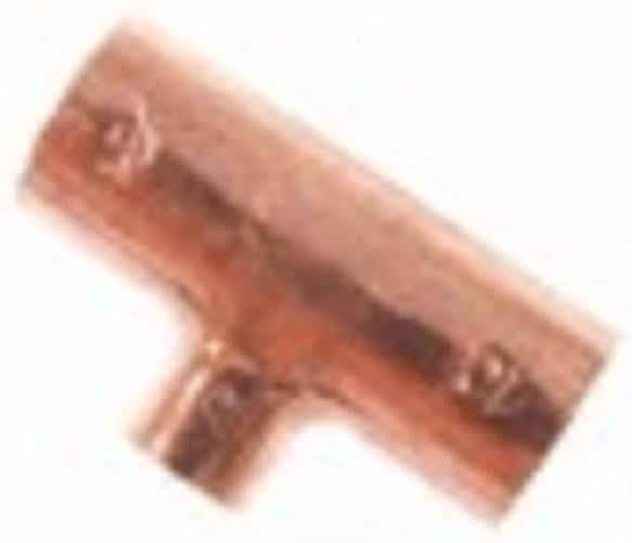 Pieza en T de cobre reducida i/i/i 10/6/10 mm, 5130