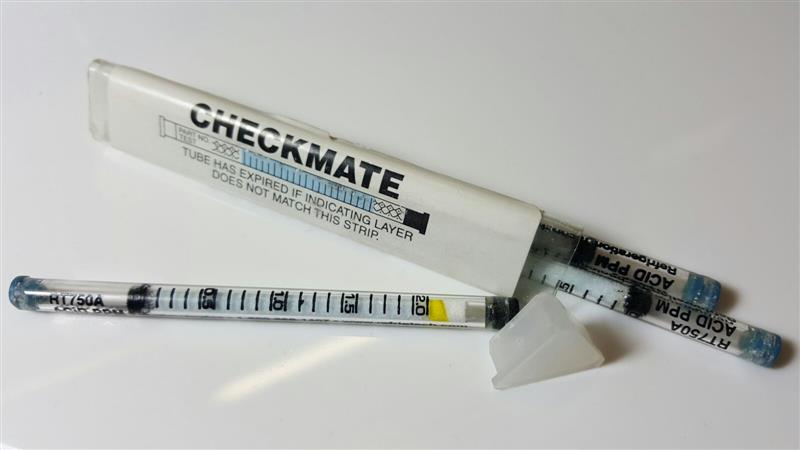 Kit d'analyse acide 3 tubes WIGAM CHECK-ACI