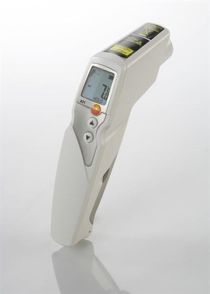 testo 831 – Infrared thermometer for distance measurements