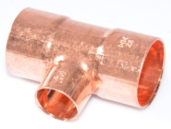 Copper Tee vermindert I / I / I 28-18-28 mm, 5130