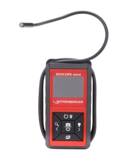 Batterij-aangedreven inspectie Camera Roscope Mini Set, Rothenberger 1000002268