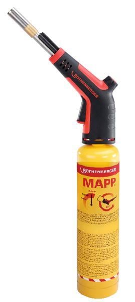 MAPP Gas, 7/16 "-EU, language version A (DE, GB, FR, ES, IT, PT), Rothenberger 035521-A, 12 pcs. In packaging
