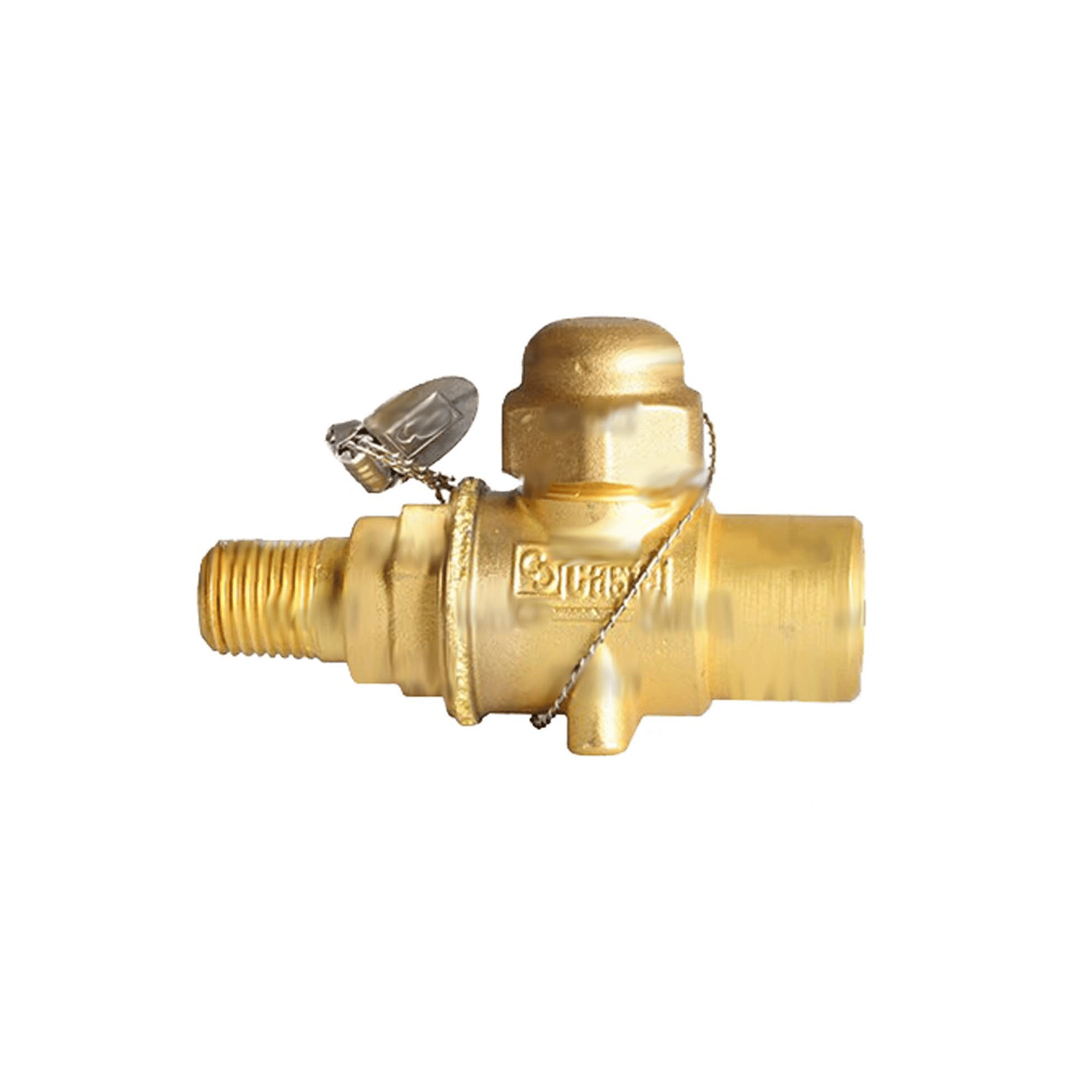 Ball valve Castel 3064/22, connection 1/4 "NPT, kv = 2.5 m3 / h