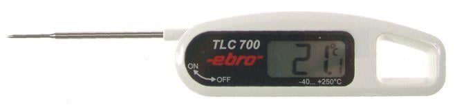 Thermomètre pivotant EBRO TLC 700, plage de température -40 / +250°C, +/- 0,5°C