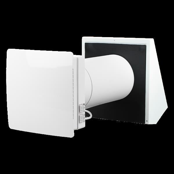 Sistema di ventilazione KWL TwinFresh Comfo RB1 -50 con telecomando, max. Tasso di consegna 50 m3 / h (con spina)