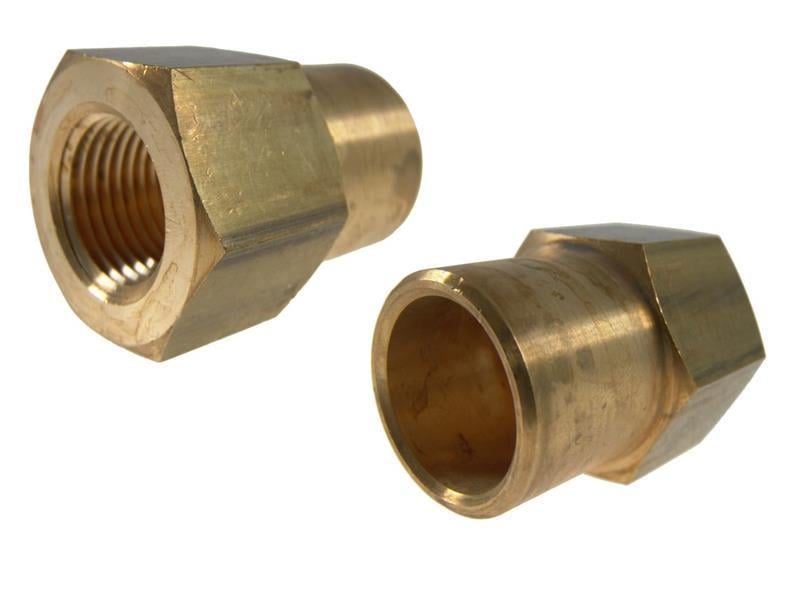 Connection safety valve Castel 3035/4, Connections: NPT-1/2, ODS 22mm