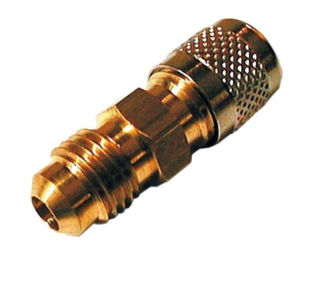 Schrader service valve without tube 1/4 "SAE Flare, 1/4" SAE