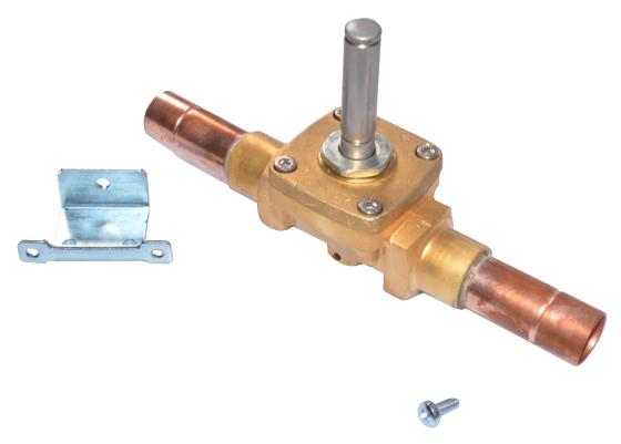 Solenoid valve Castel, NO, 16 mm ODS solder connection, without coil, 1178 / M5S