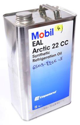 Huile d'ester Mobil EAL Arctic 22 CC (POE), 5L