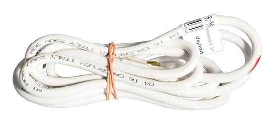 Cable calefactor 020 W, 230 V, silicona, L Total 2.0 m