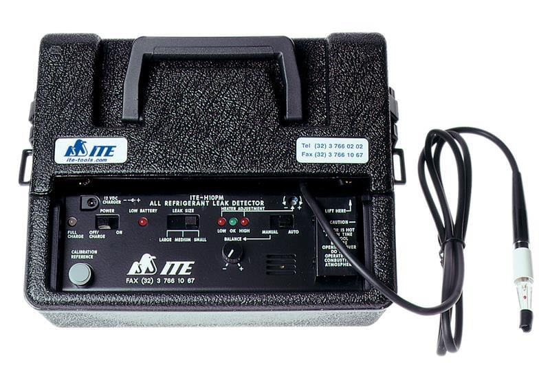 Electronic leak detector for all CFC, HFC and HCFC refrigerants, 12/230V incl. adapter ITE-H10-PM