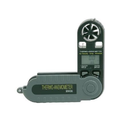 Anémomètre de poche à thermocouple WIGAM 8908