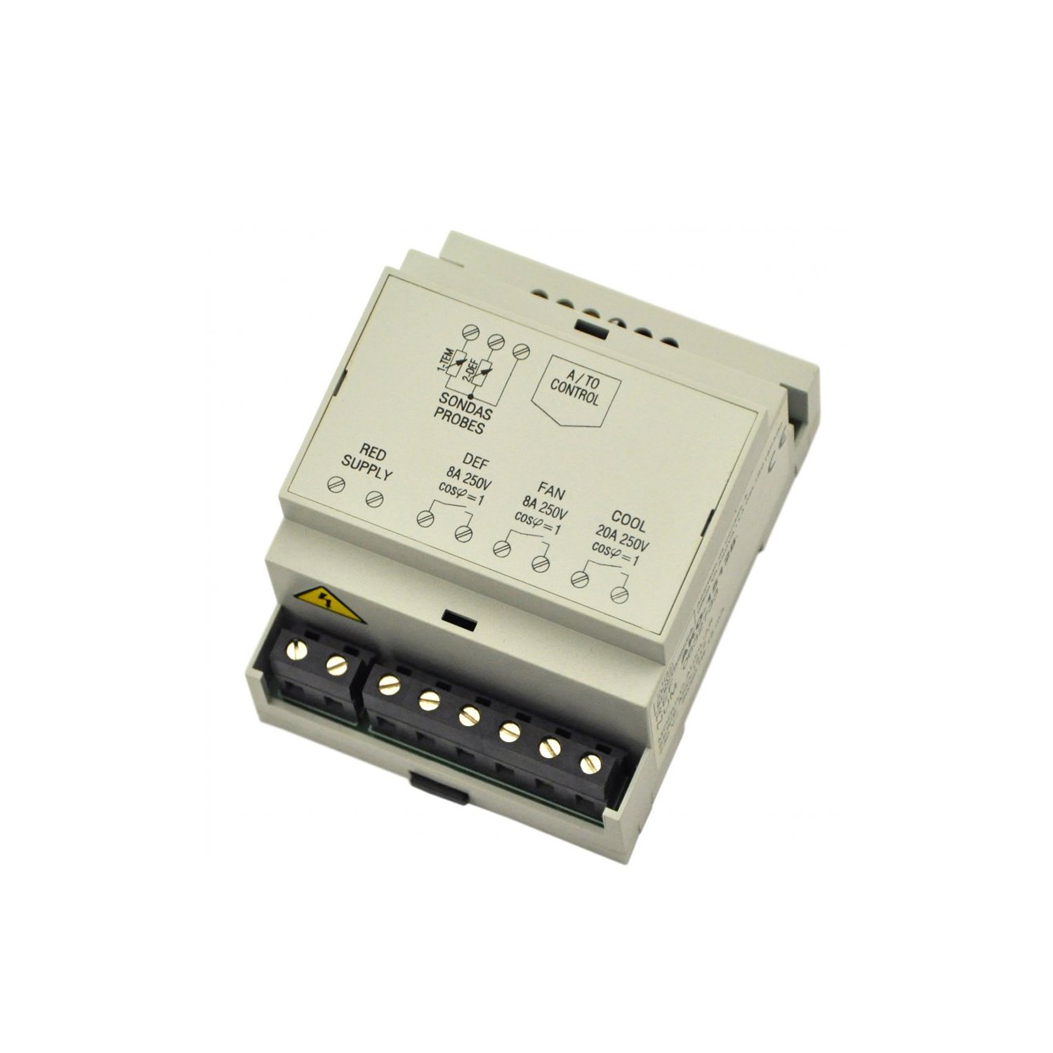 Laadmodule AKO 15128 230V AC, NTC-relaisuitgangen 3, zonder controle