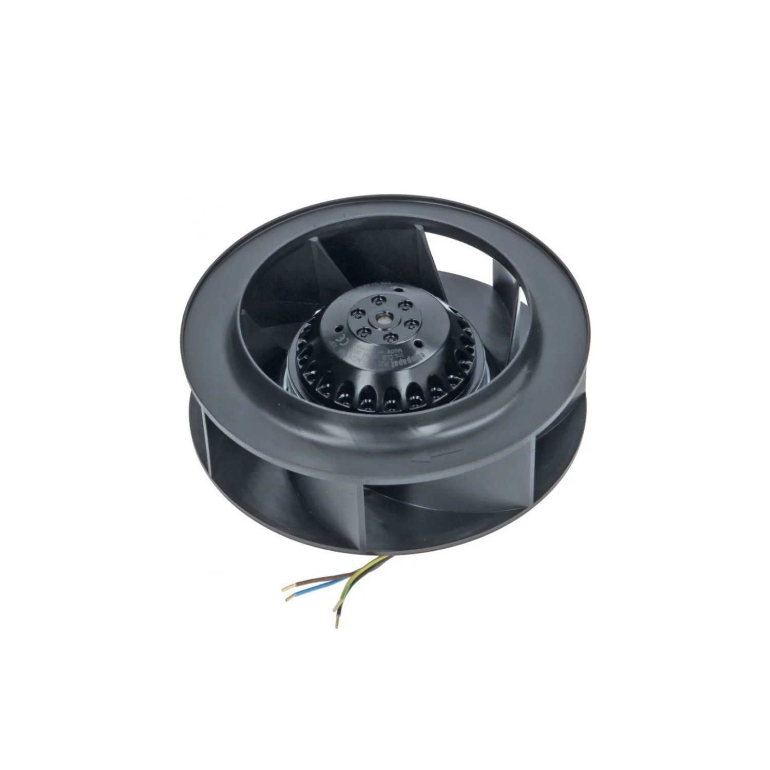 Ventilador radial EBM PAPST REH190X62-1CN, d = 190 mm, 230V 50 / 60Hz Consumo de corriente 0,39 / 0,49A