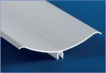 U Foundation strip - PVC for PU Panel 060, 30x60x30 mm, L = 4 m