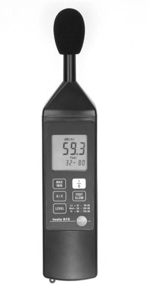 testo 815 Sound level measuring instrument