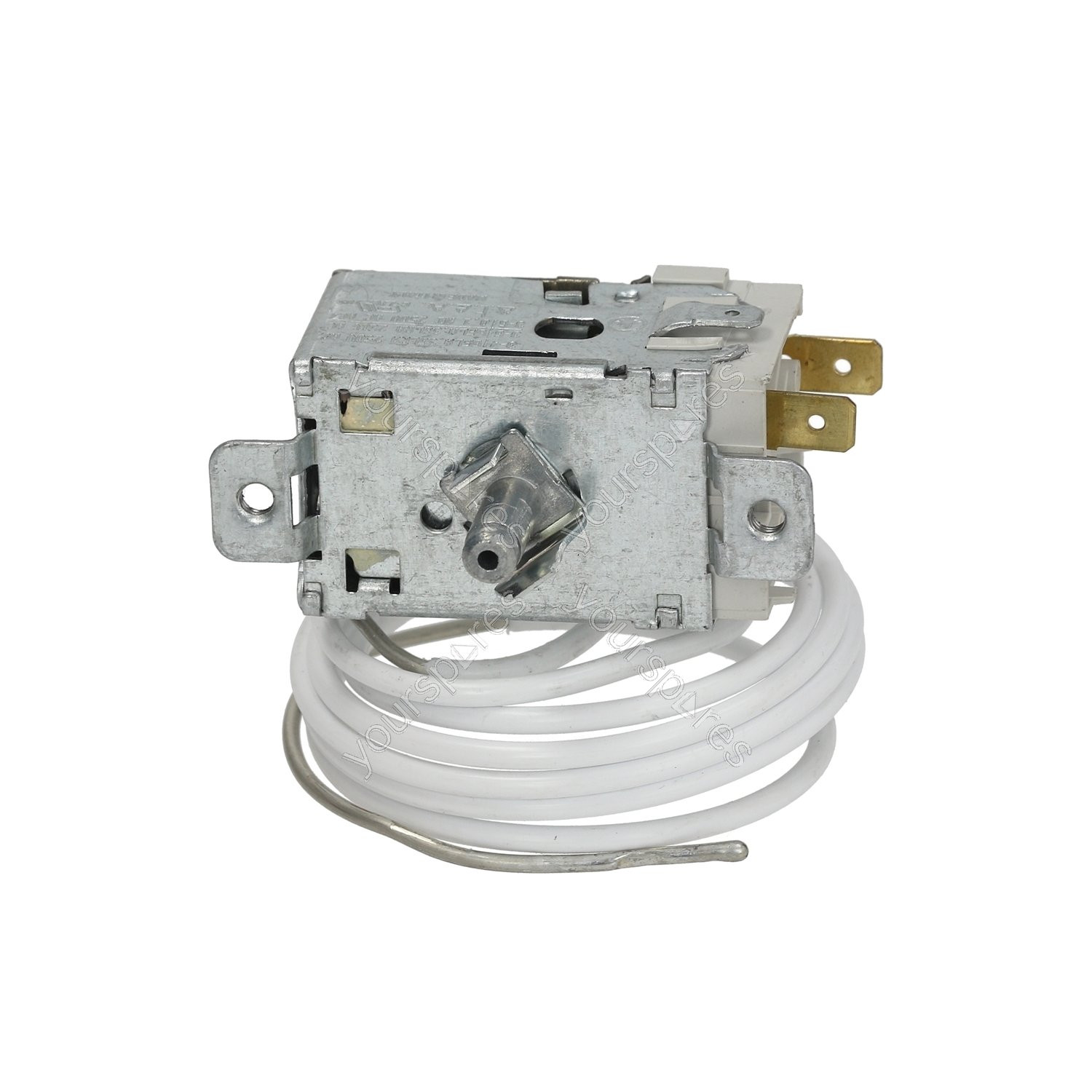 THERMOSTAT A03 0222,2P 2C, tube capillaire 1200mm PVC chaud 13,1/+2,8, froid -22,3/+2,8°C broche ø 6 mm