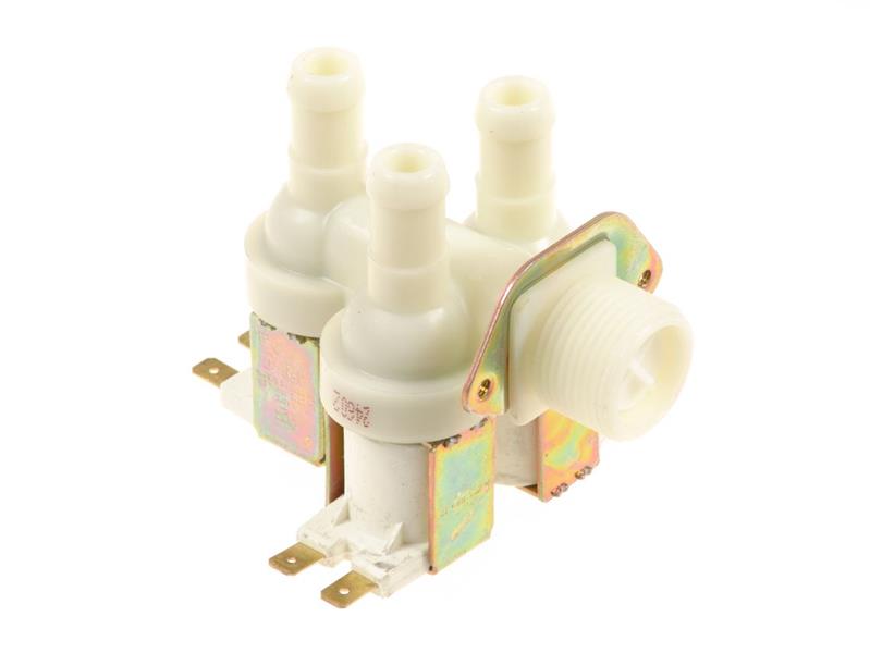 3-way solenoid valve,, 90 °, angle , connector 15 mm