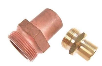 Soldering adapter Rotalock valve for Copeland ZH 56-92 compressors --Solder to Rotalock