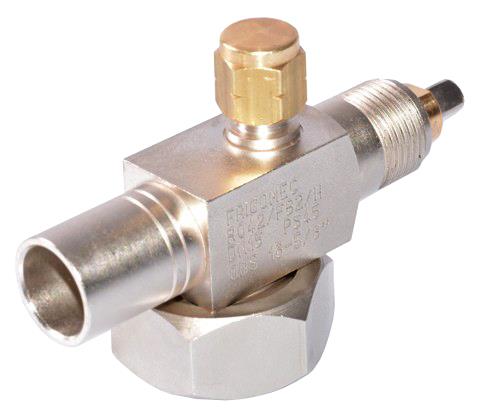 Rotalock valve, 1 connection: 1.1 / 4 "- 16 mm ODS, Frigomec