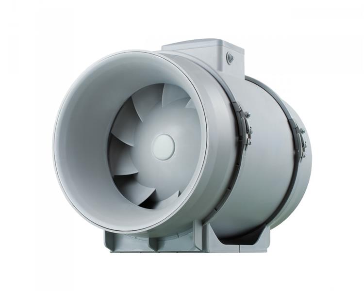 Ventilador de tubo semi radial TT PRO 100, caudal de aire máx. 245 m3/h