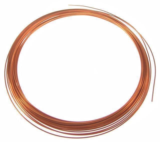 Copper capillary tube - REFCO, TC-64 to 1.6 mm x 2.8 mm, Roll 30 m