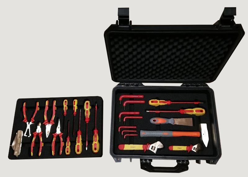 EX-PROTECTIVE TOOL KIT (Tool box) FOR R290 / Propane, 24 TOOLS + SUITCASE WITH ANTISTATIC INSERTS, EAI0176CB
