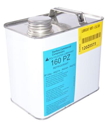 Olio per refrigerazione Danfoss 160PZ (POE, 2,5l) per compressori MTZ - non più disponibile