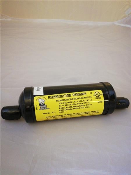 Silencer Refrigeration Research M-3 12-1 / 2 "