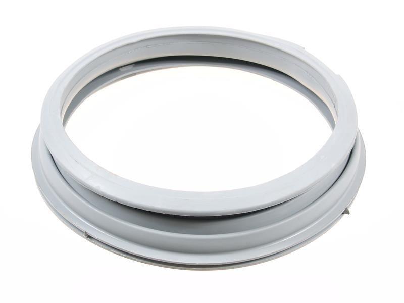 Door gasket (seal) (2 holes in the disc), light gray, elastic, alkaline solutions suitable for WHIRLPOOL AWG 270, 778