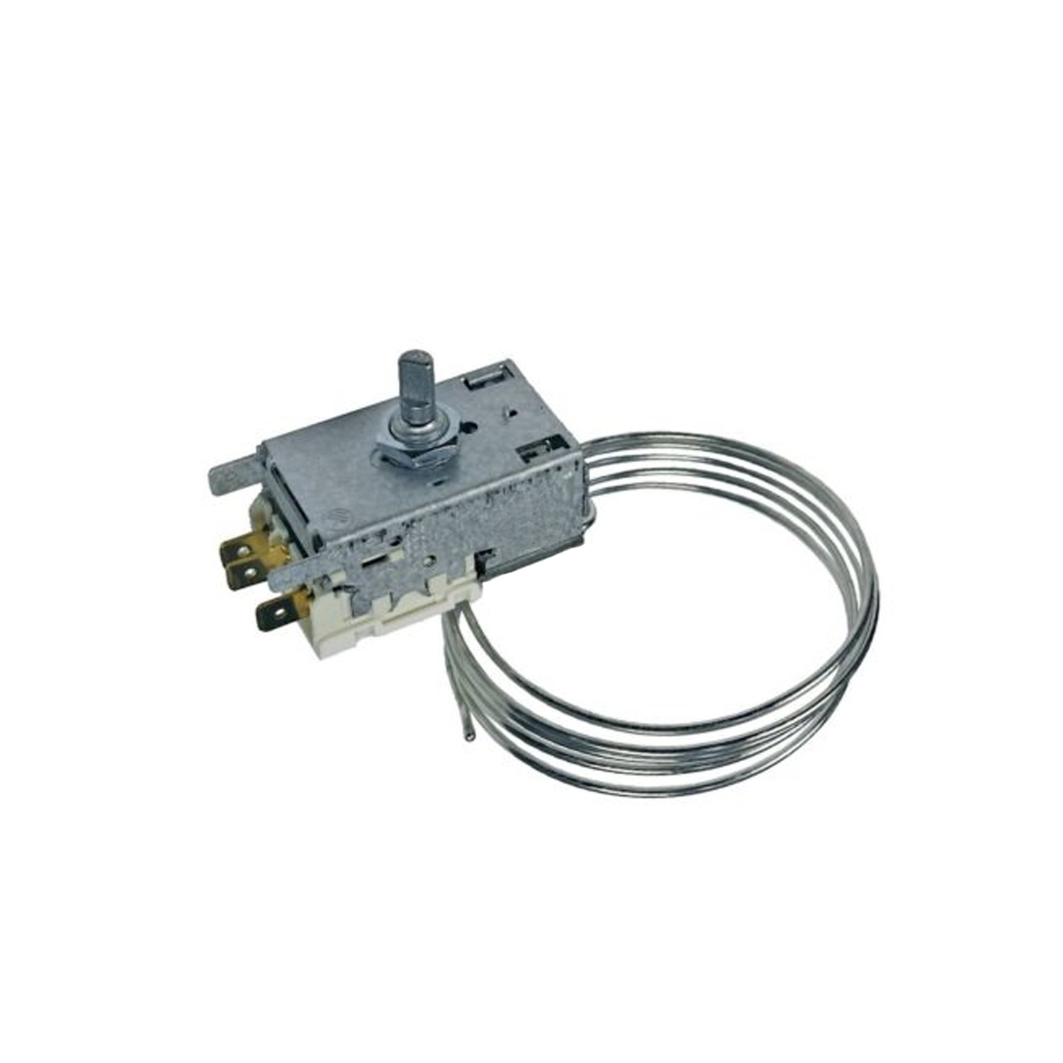 Thermostat Ranco K59-L2717 for refrigerator AEG 2262146463, cold from -27 ° C to + 5 ° C, warm from -9 ° C, to + 5 ° C ,, L 1200 mm, 6.3mm AMP