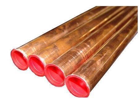 Hard copper pipe CU 35 x 1.5mm 5 m 1.41 kg/m, EN 12735-1