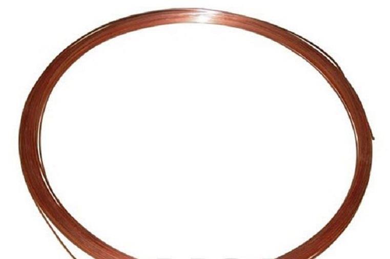 Copper capillary tube 0.6 mm x 2.0 mm, 1m