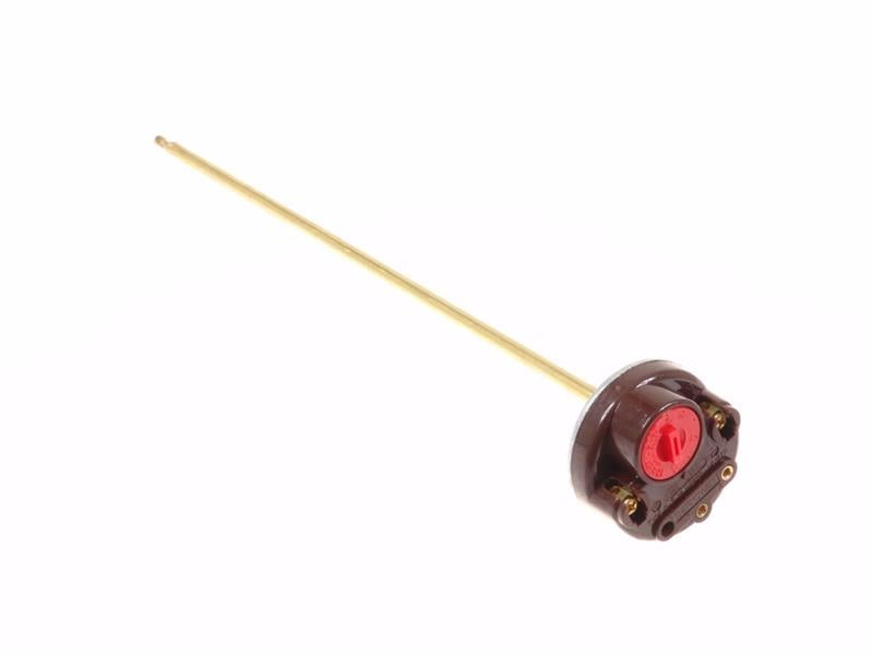 rod thermostat, immersion thermostat GENERAL, ARISTON, L = 27cm round plastic content use and Focusing