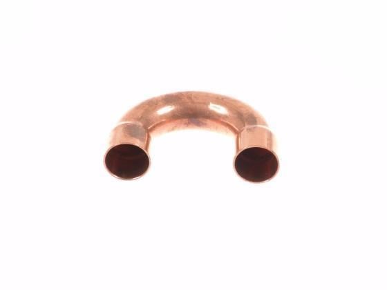 Copper double arch 180° i/i 22 mm, 5060