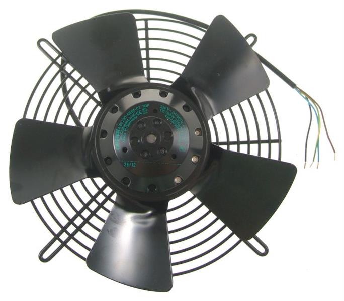 EBM-ventilator duwen, D = 250 mm, 2-polig, 230V / 1PH / 50Hz